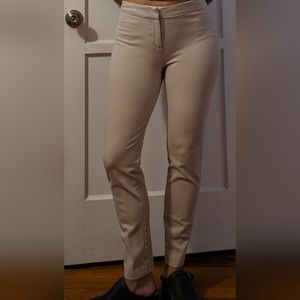 Khaki skinny pants